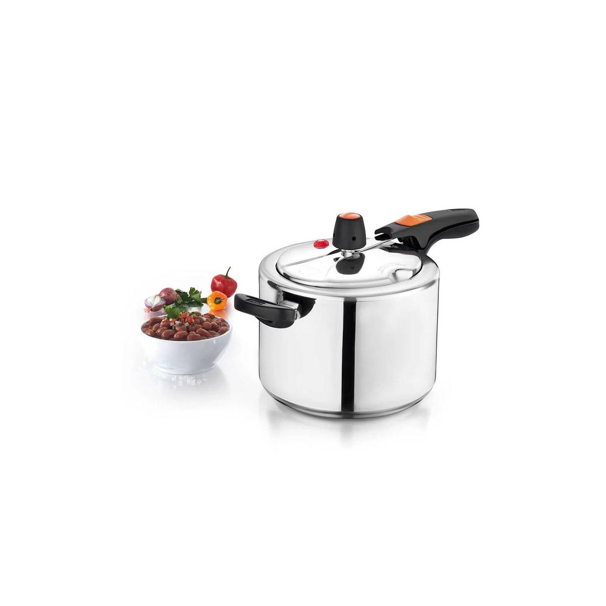 IMUSA - Olla a Presion Smart Imusa  Cierre Interno Aluminio  4.5 Litros