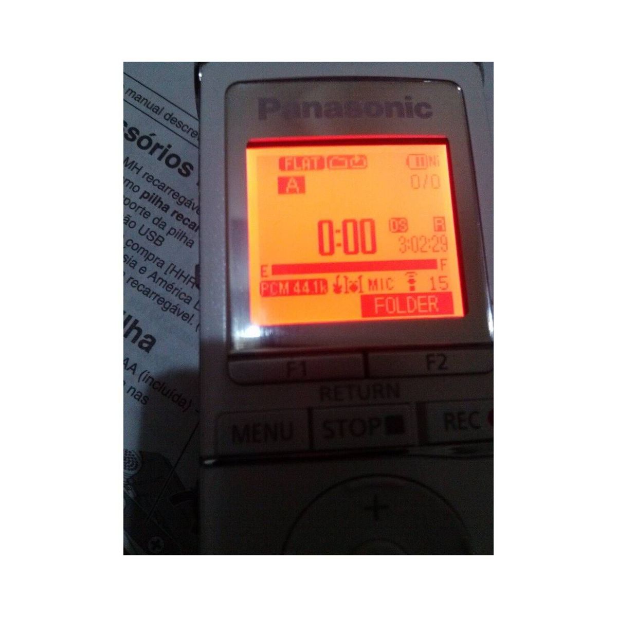 PANASONIC - Grabadora de voz digital Panasonic  RRXS420