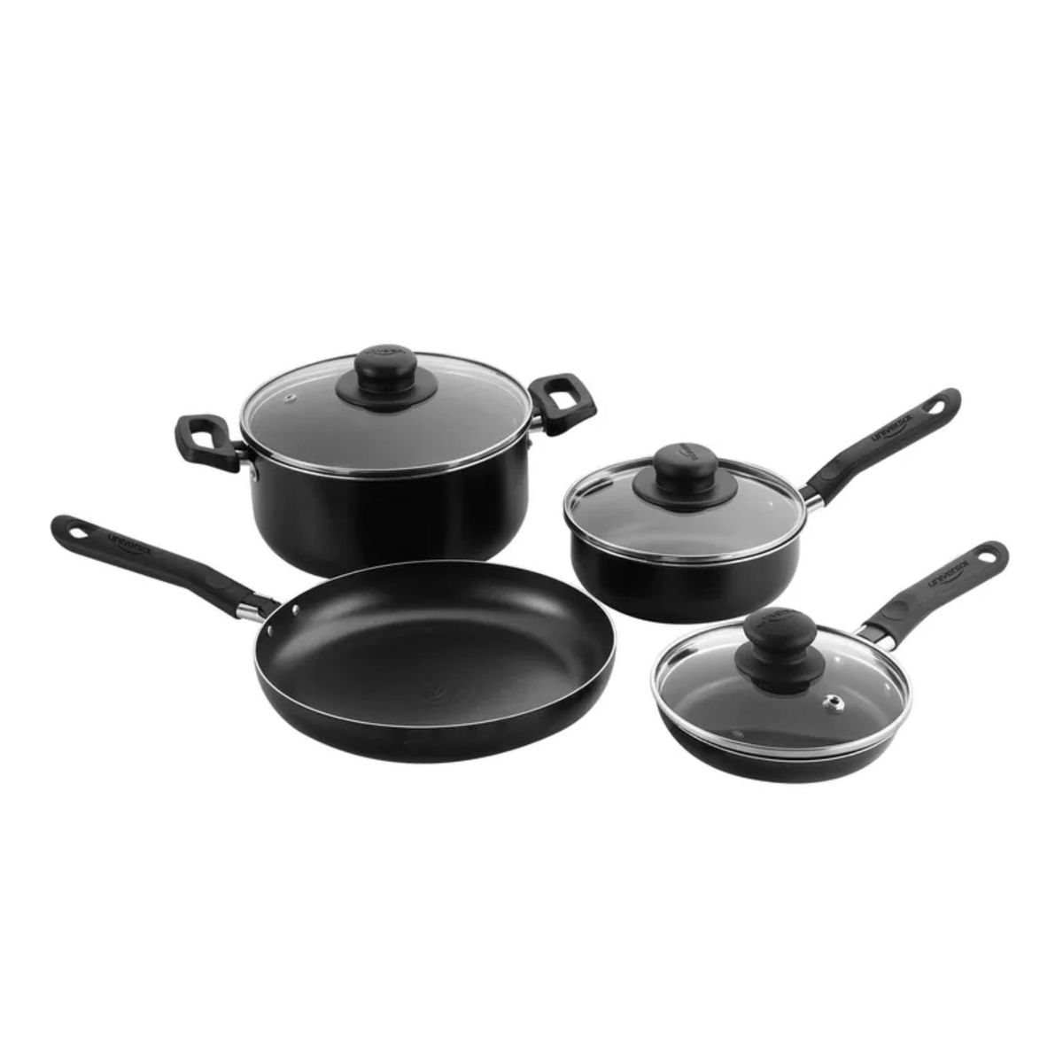 UNIVERSAL - Batería de Cocina Antiadherente Aliada Universal  7 piezas