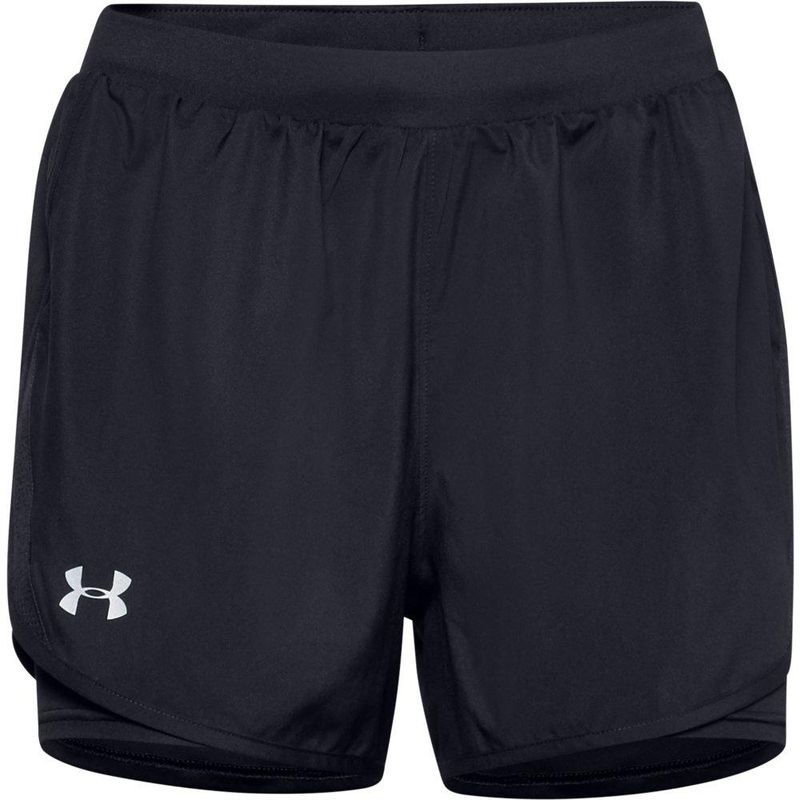 UNDER ARMOUR - Shorts Under Armour 2 En 1 Fly By 2.0 Mujer-Negro
