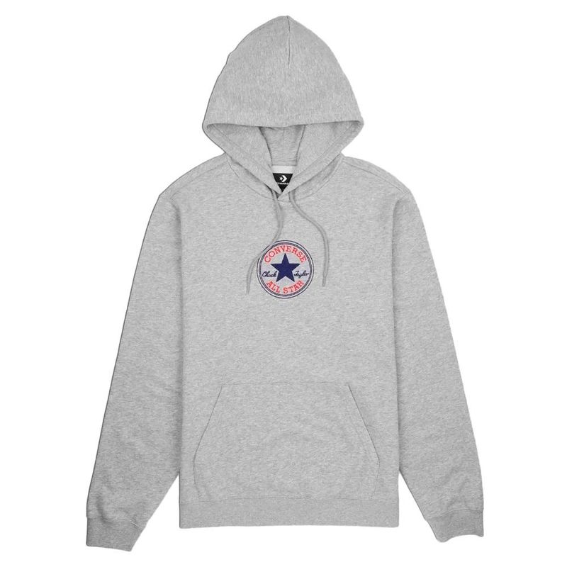 CONVERSE - Hoodie Converse Go-To Chuck Taylor Patch-Gris