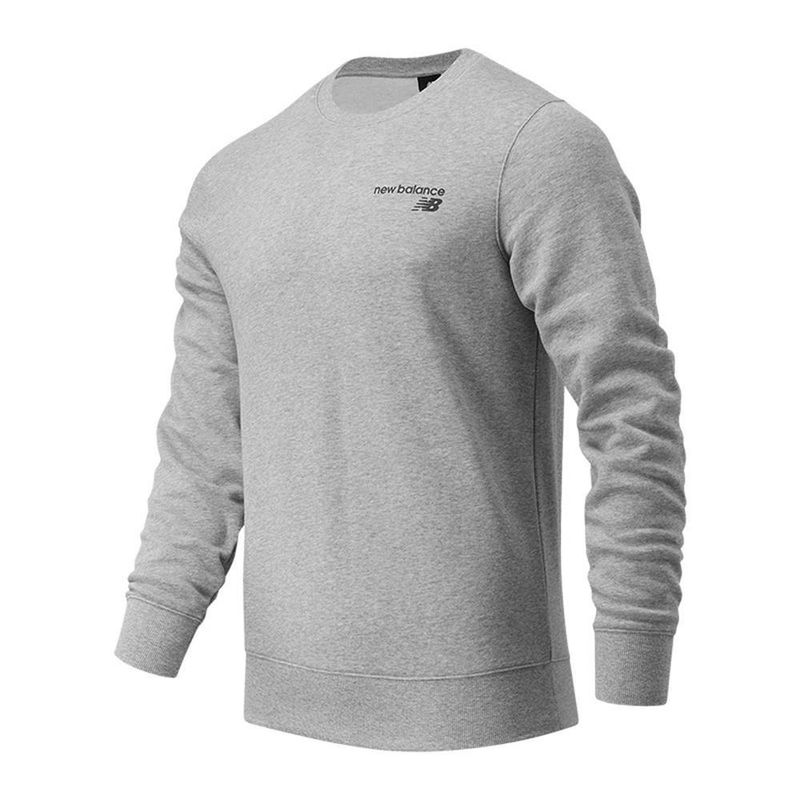 NEW BALANCE - Sueter New Balance Classic Core Crew Para Hombre-Gris Claro
