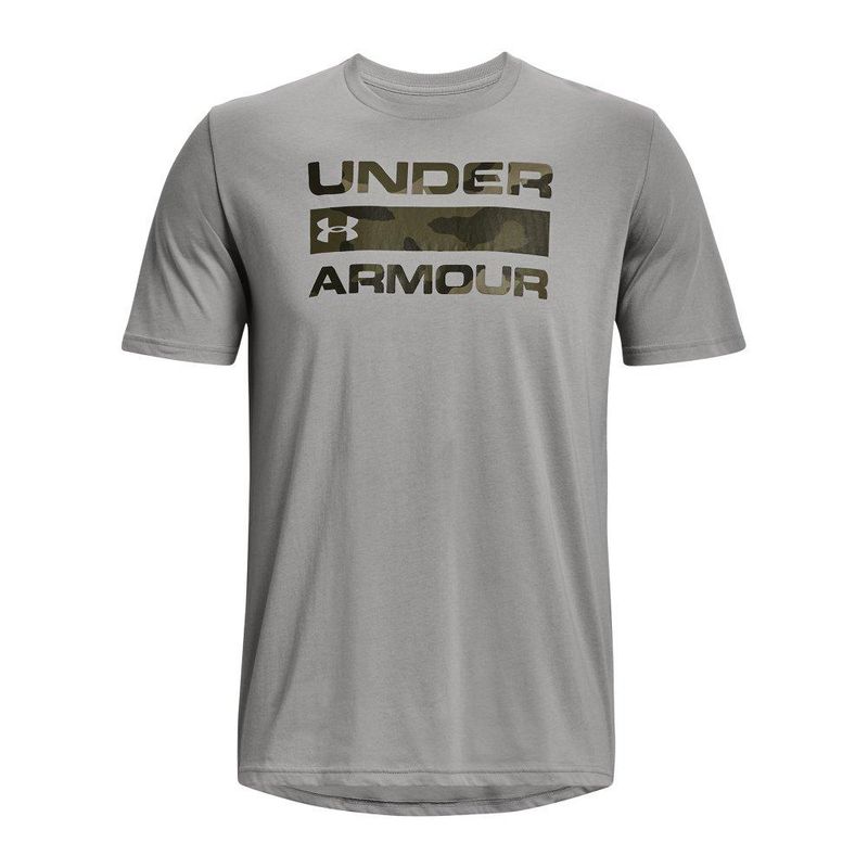 UNDER ARMOUR - Camiseta Under Armour Stacked-Gris