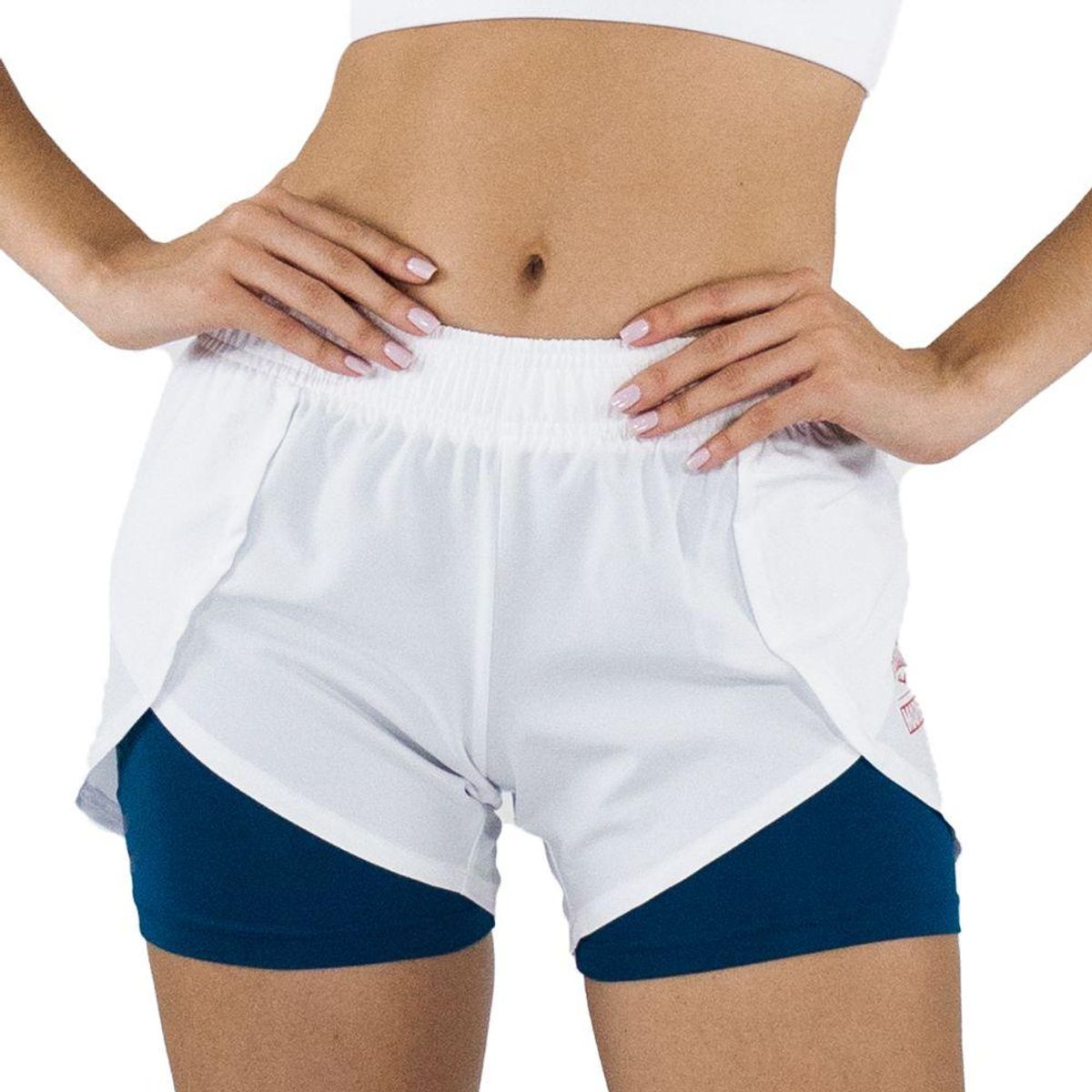 EVERLAST - Short Everlast Captain America Mujer-Blanco