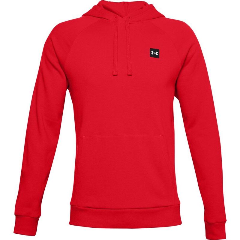 UNDER ARMOUR - Hoodie Under Armour Rival Fleece-Rojo