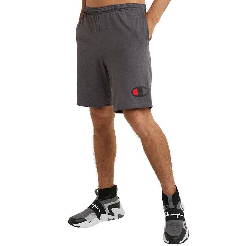 CHAMPION - Pantaloneta Champion G856hy07 Para Hombre-Gris oscuro