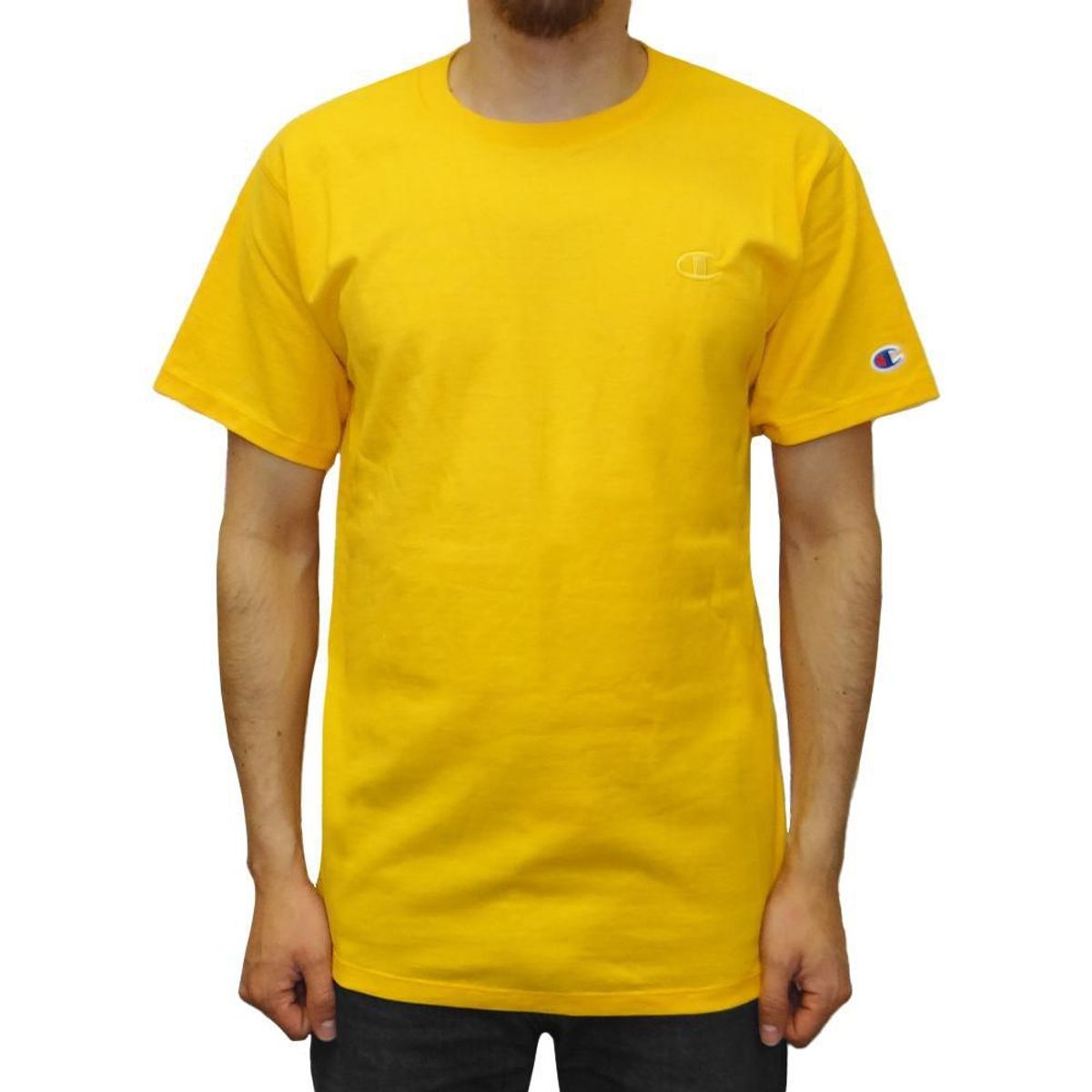 CHAMPION - Camiseta Champion T0223 Para Hombre-Amarillo
