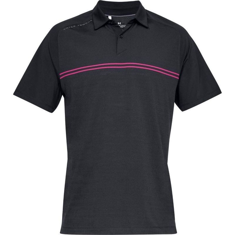 UNDER ARMOUR - Camisa Polo Under Armour Vanish Calibrate-Negro