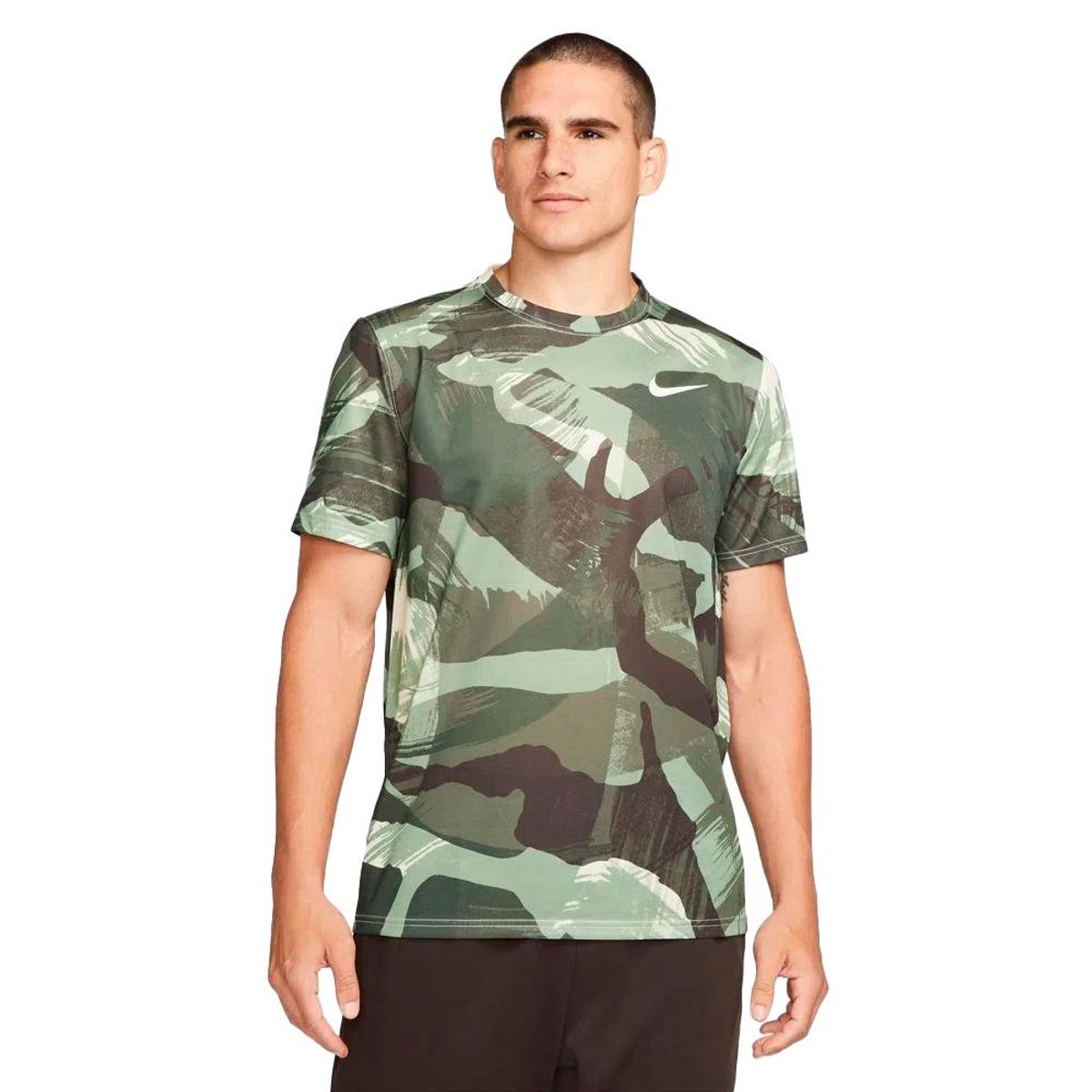 NIKE - Camiseta Nike Dri-Fit Camuflado Hombre-Verde
