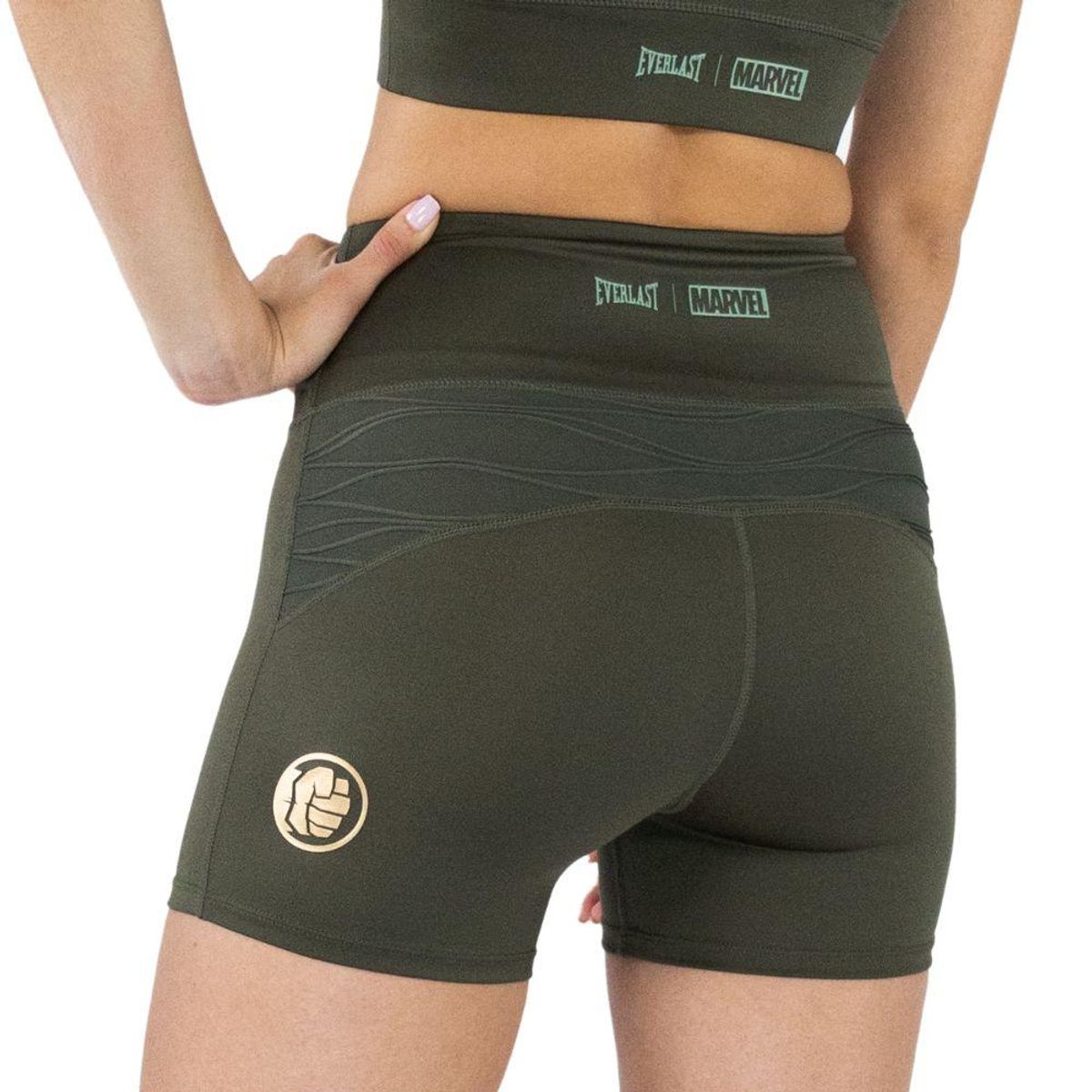 EVERLAST - Short Everlast Hulk Mujer-Verde