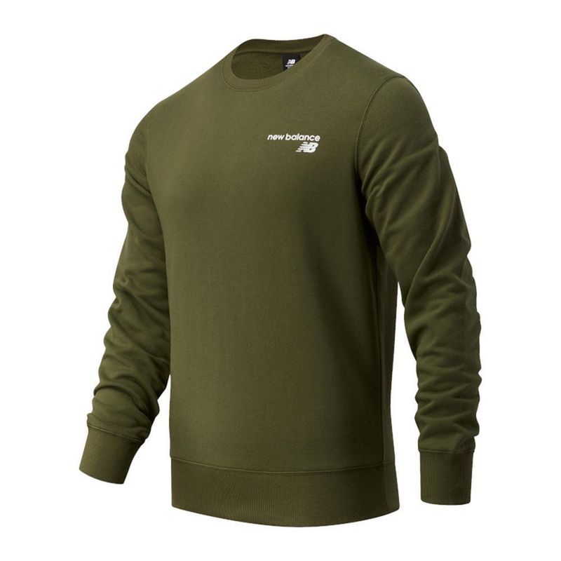 NEW BALANCE - Sueter New Balance Classic Core Crew Para Hombre-Verde