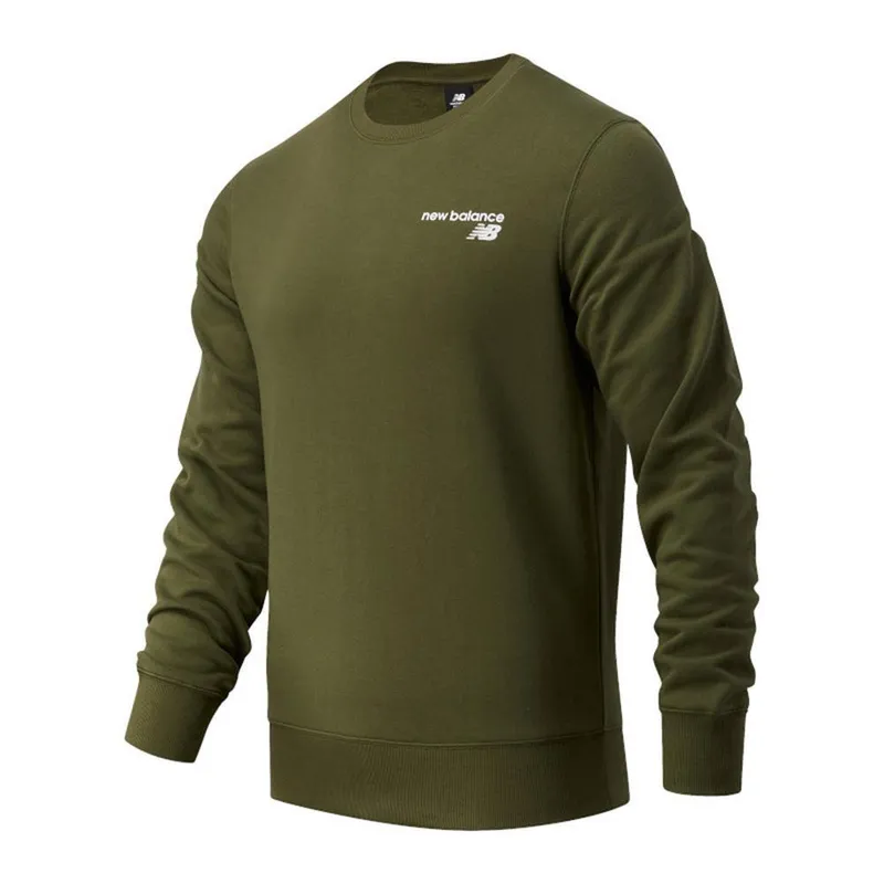 NEW BALANCE - Sueter New Balance Classic Core Crew Para Hombre-Verde