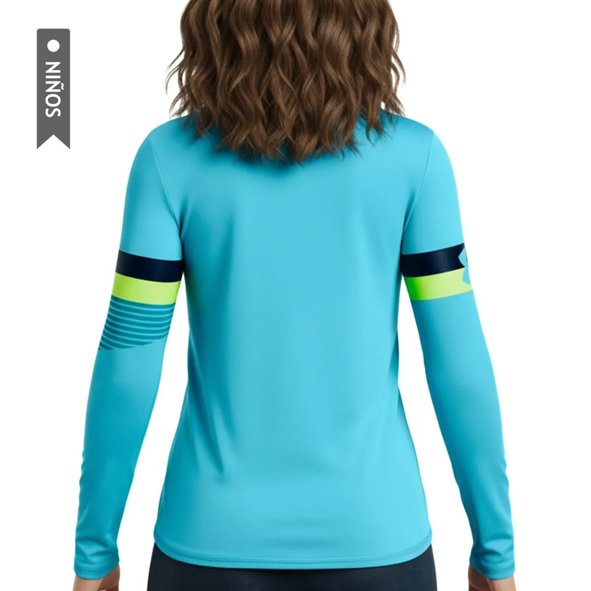 UNDER ARMOUR - Sueter Under Armour Heatgear Armour Long Sl Niñas-Celeste