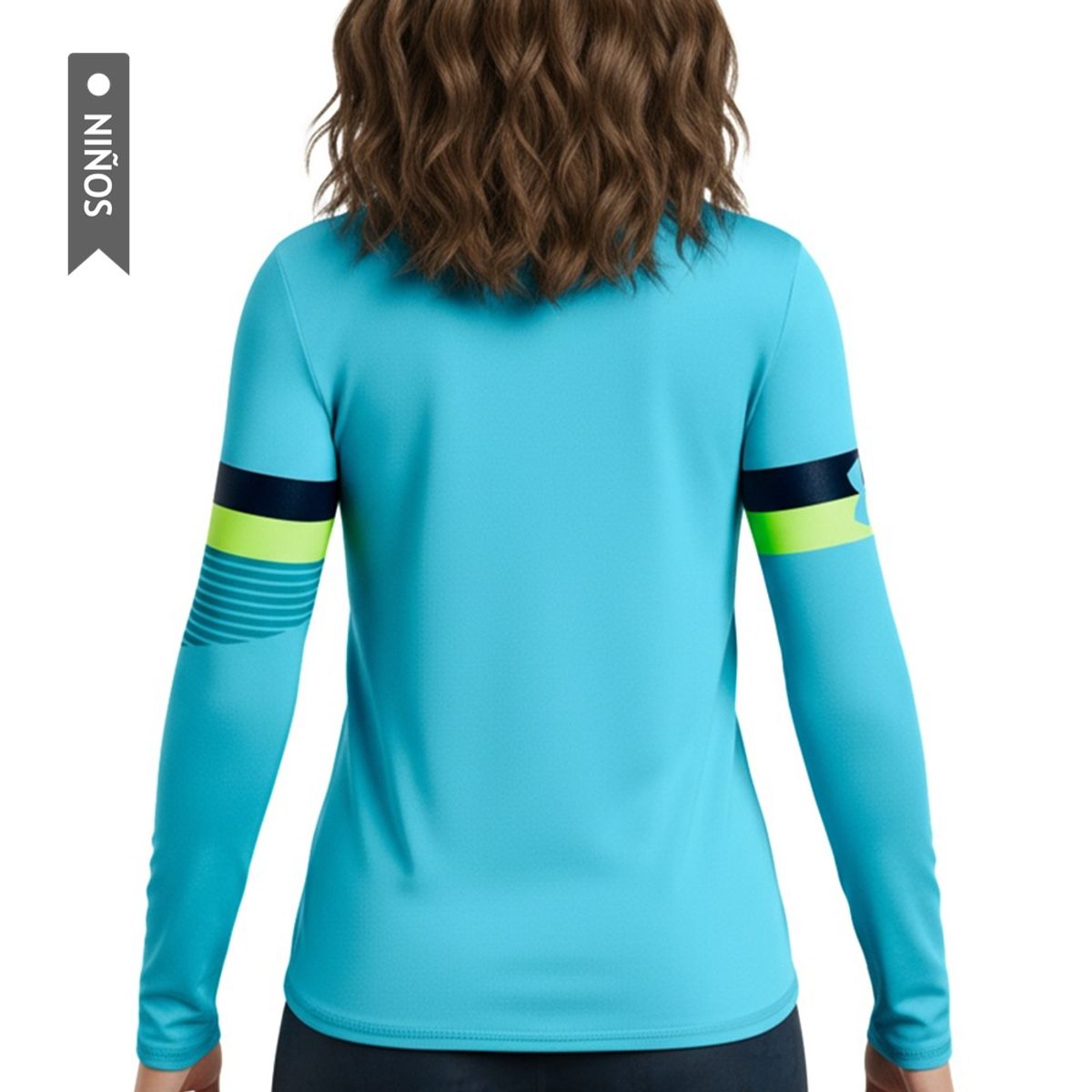 UNDER ARMOUR - Sueter Under Armour Heatgear Armour Long Sl Niñas-Celeste