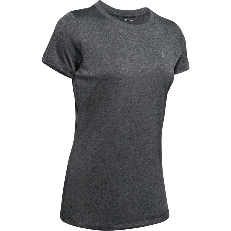 UNDER ARMOUR - Camiseta Under Armour Tech Ssc Para Mujer-Gris Claro
