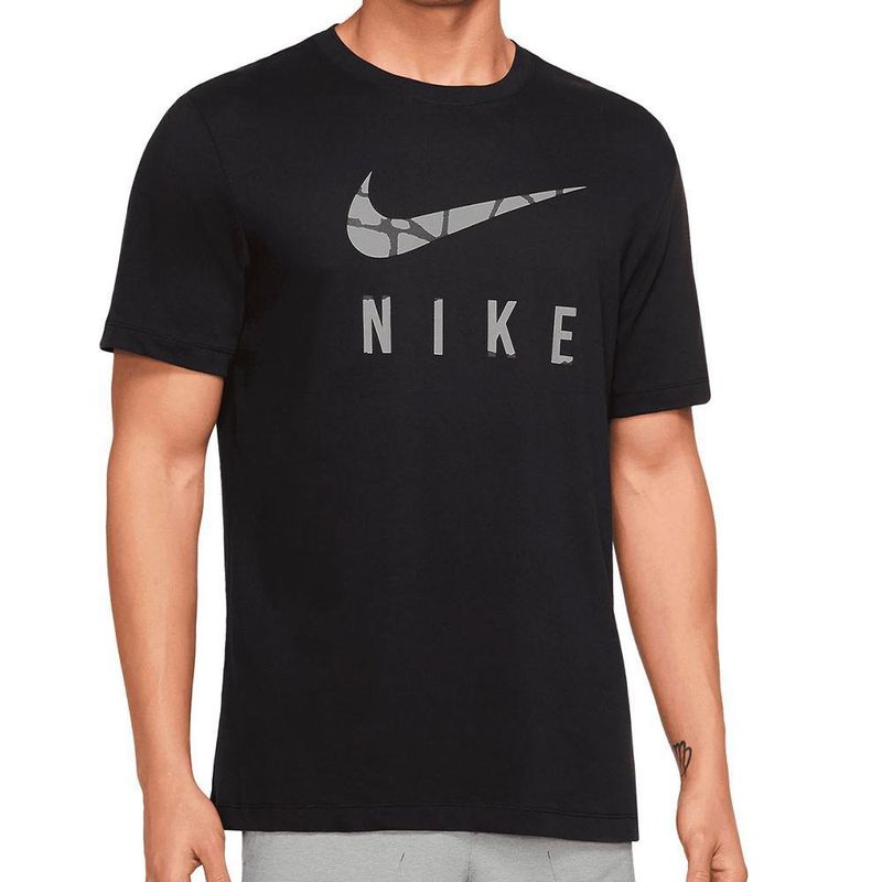NIKE - Camiseta Nike Dri-fit Run Division Para Hombre-Negro