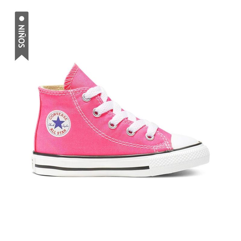 CONVERSE - Tenis Converse Botas Chuck Taylor All Star Infantes-Rosa