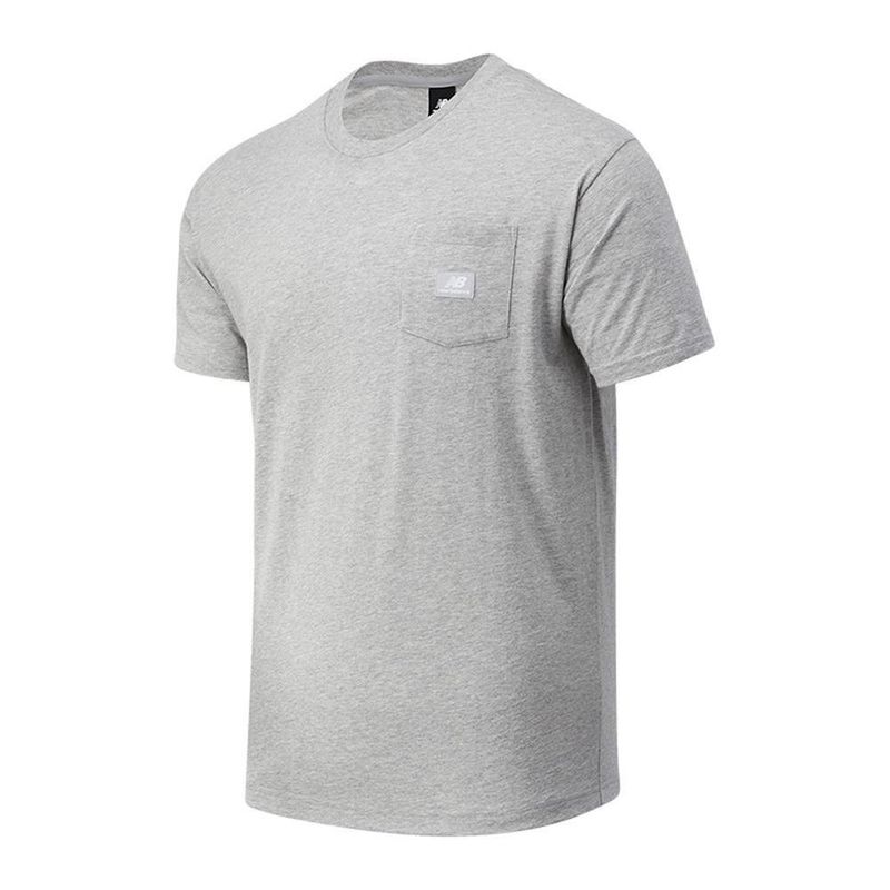 NEW BALANCE - Camiseta New Balance Essentials Para Hombre-Gris Claro