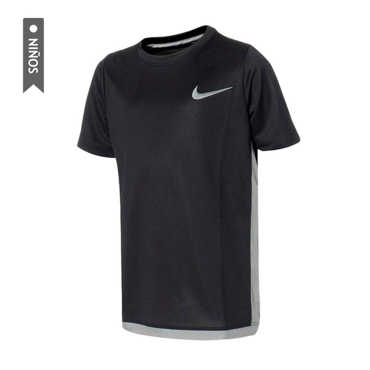 NIKE - Camiseta Nike Dry Fit Trophy Para Niños-Negro
