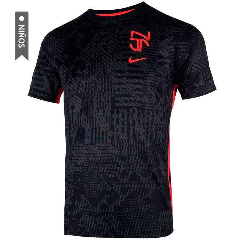 NIKE - Camiseta Nike Naymar Jr Para Niños-Negro