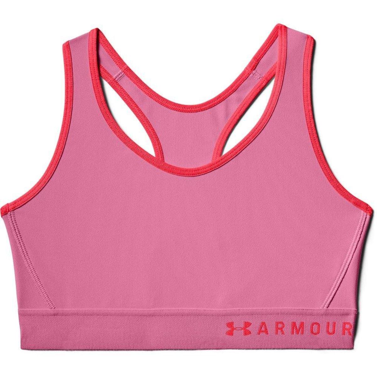 UNDER ARMOUR - Top Under Armour Sjt Armour Mid Keyhole Para Mujer-Rosa