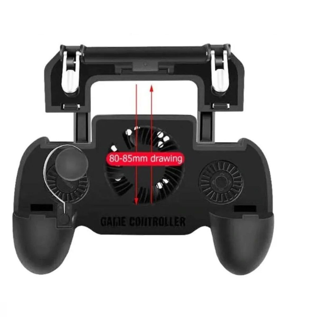 GENERICO - Control gamepad con power bank y ventilador para celular