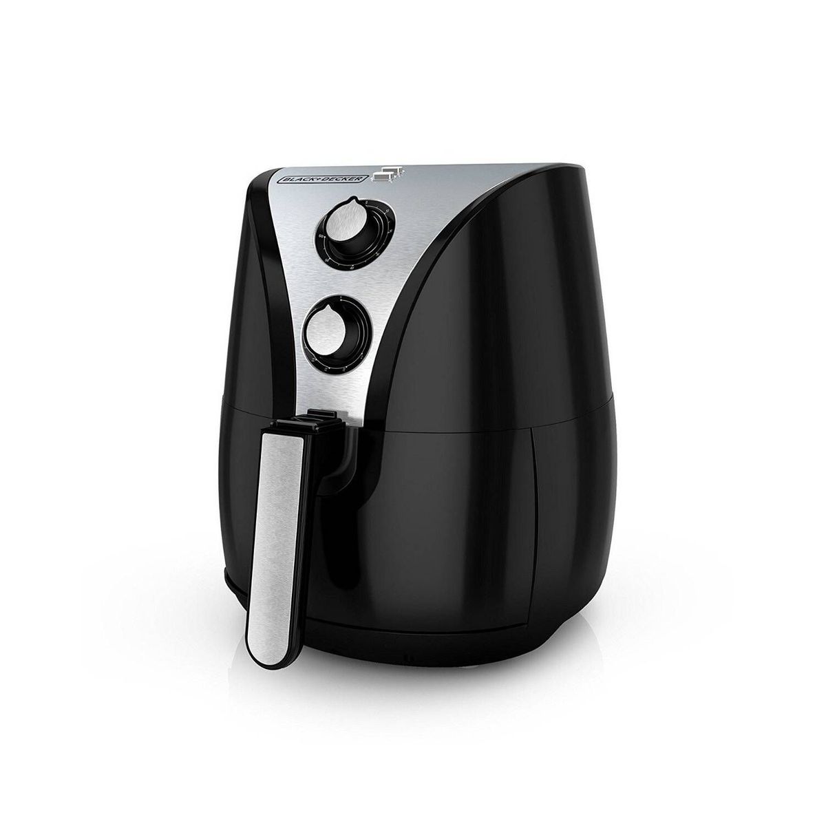 BLACK+DECKER - Freidora de aire BLACK + DECKER HF110SBD 2.6 Litros  Negro