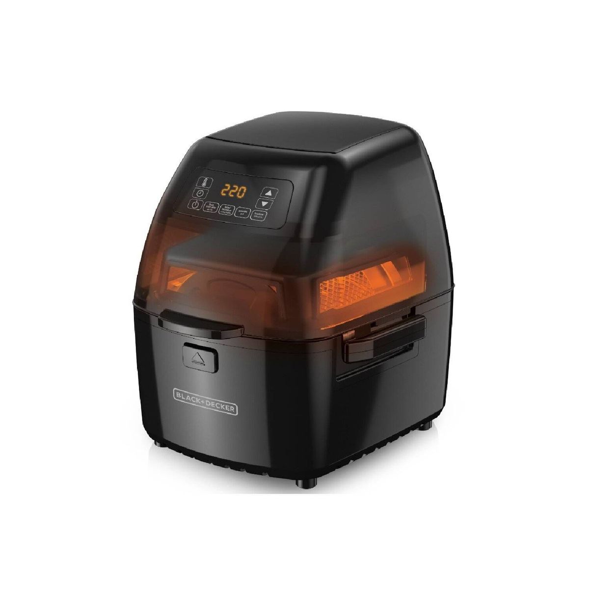 BLACK+DECKER - Freidora Aire Giratoria Premium Hfd2000b Black Deckers
