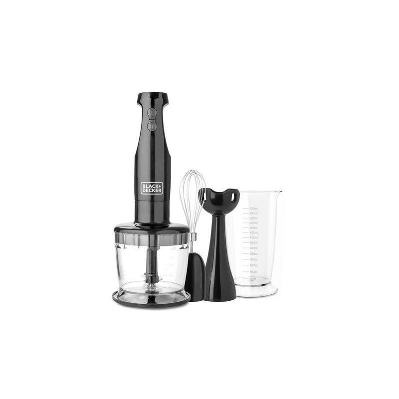 BLACK+DECKER - Batidora  BLACK + DECKER  Inmersión  HB2800B  Negro