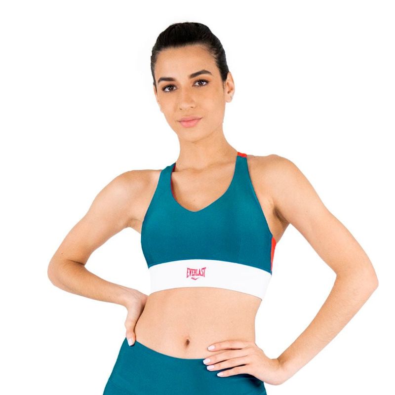 EVERLAST - Top Everlast Marvel Capitan America Mujer-Azul