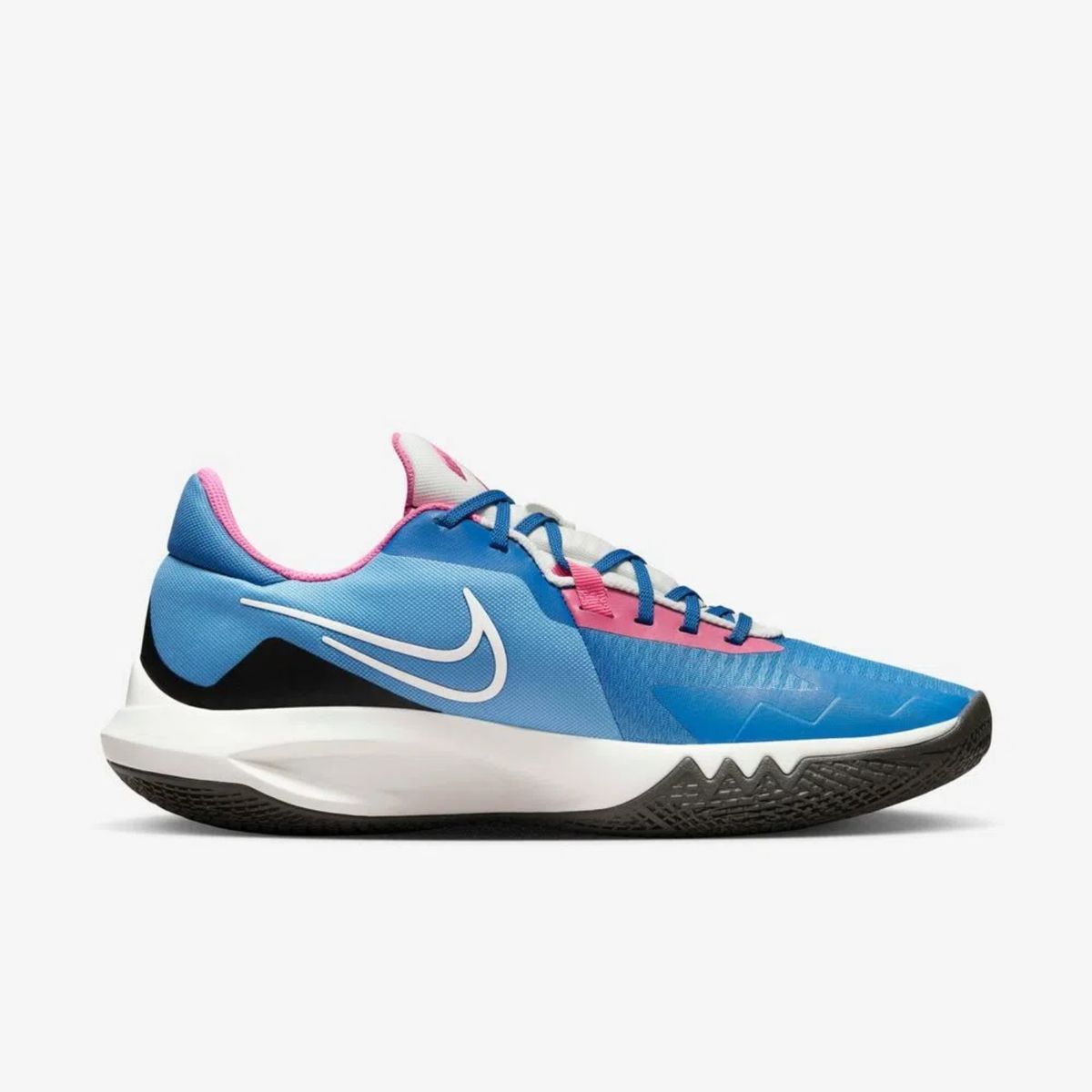 NIKE - Tenis Nike Precision VI Basketball DD9535‑400 Azul Hombre Cancha