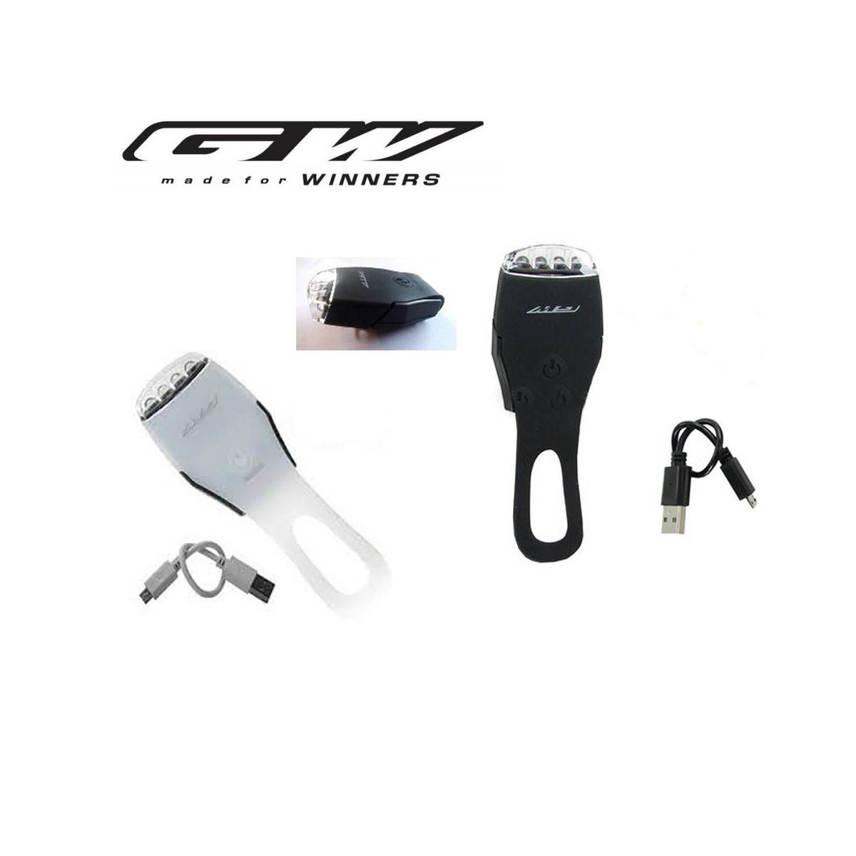 GW - Luz gw delantera recargable xc180w