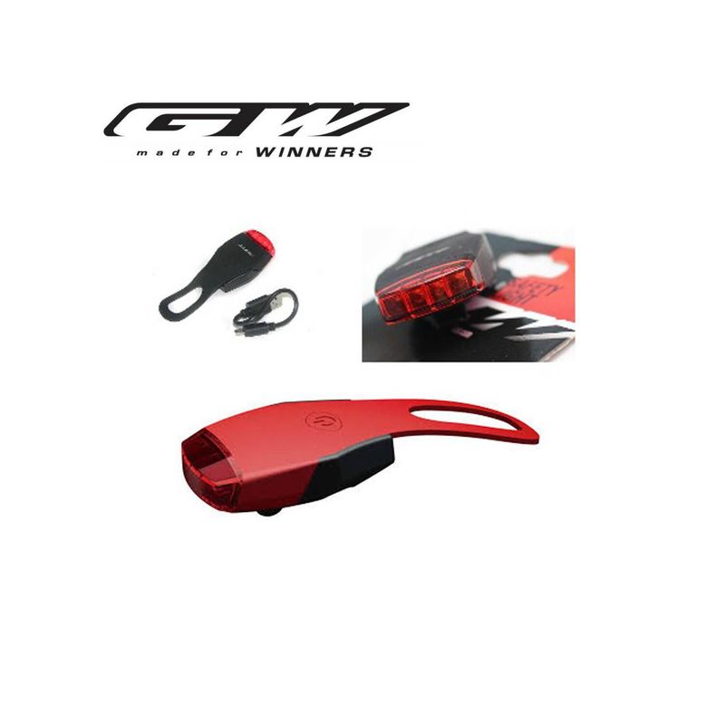 GW - Luz gw trasera recargable xc180r para bicicleta