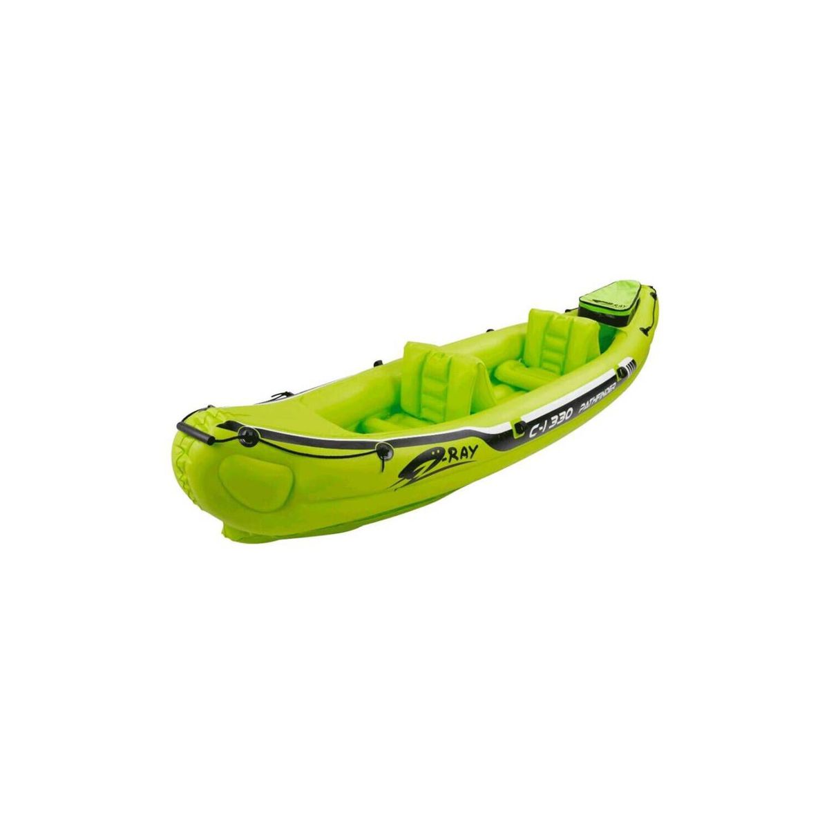 ECOLOGY - Bote Inflable Para 2 Personas Kayak Con Accesorios Ecology