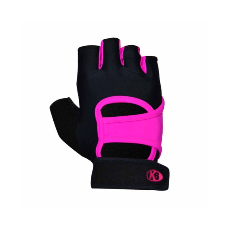K6 - Guantes para gimnasio cuero ideal pesas crossfit