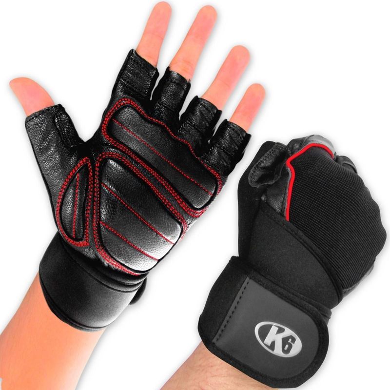 K6 - Guantes Para gimnasio Ice Border II K6 Talla S