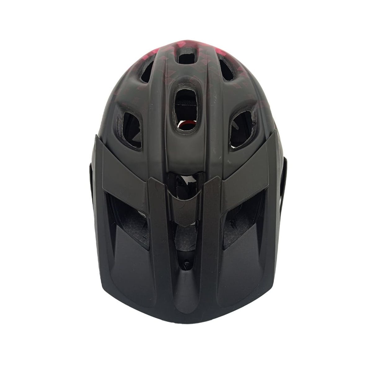 BKS - CASCO DE BICICLETA PARA ADULTOS BKS MTB H360 NEGRO-ROJO