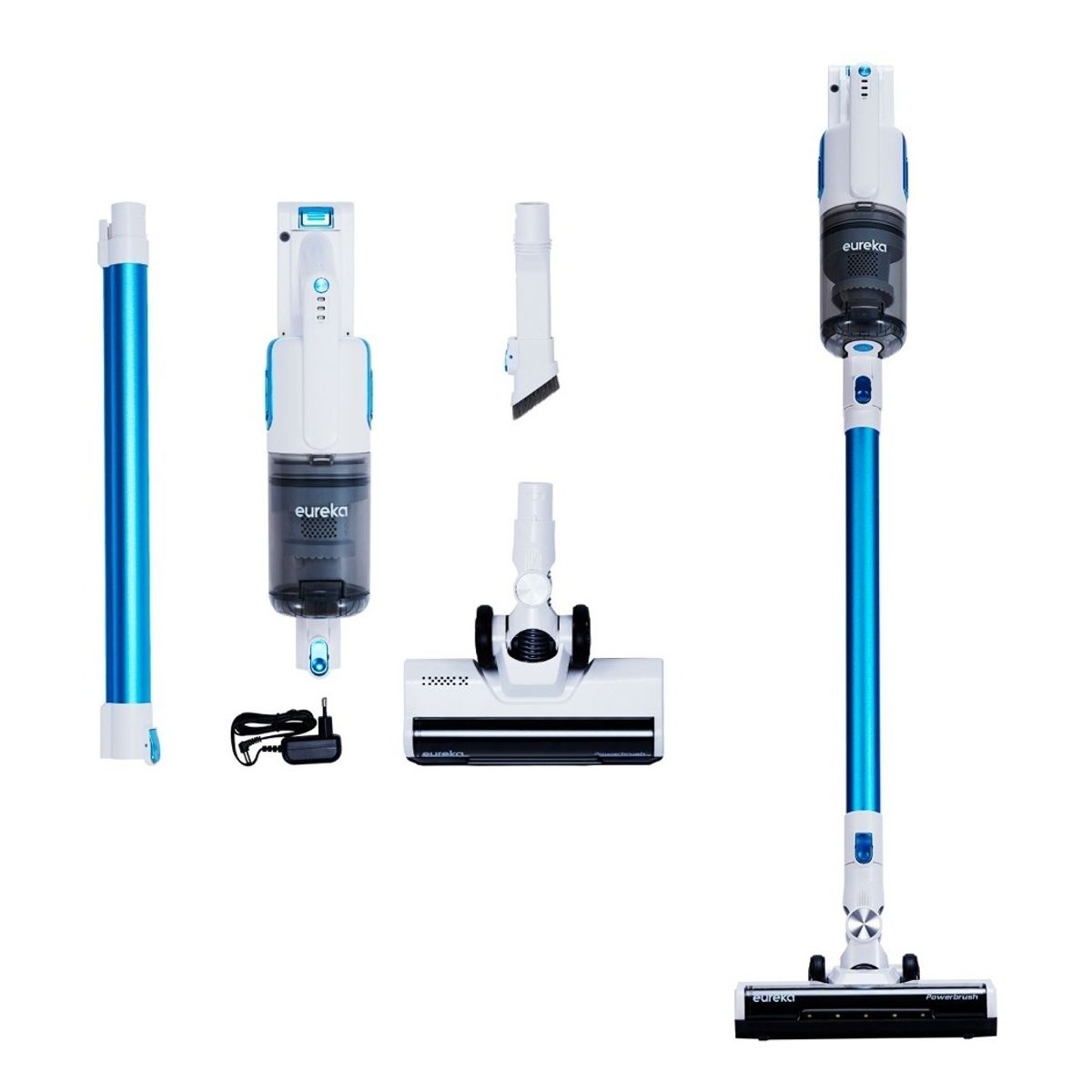 EUREKA - Aspiradora Inalambrica 3 en 1 BR5 Vertical Mano Hogar Eureka 300ml