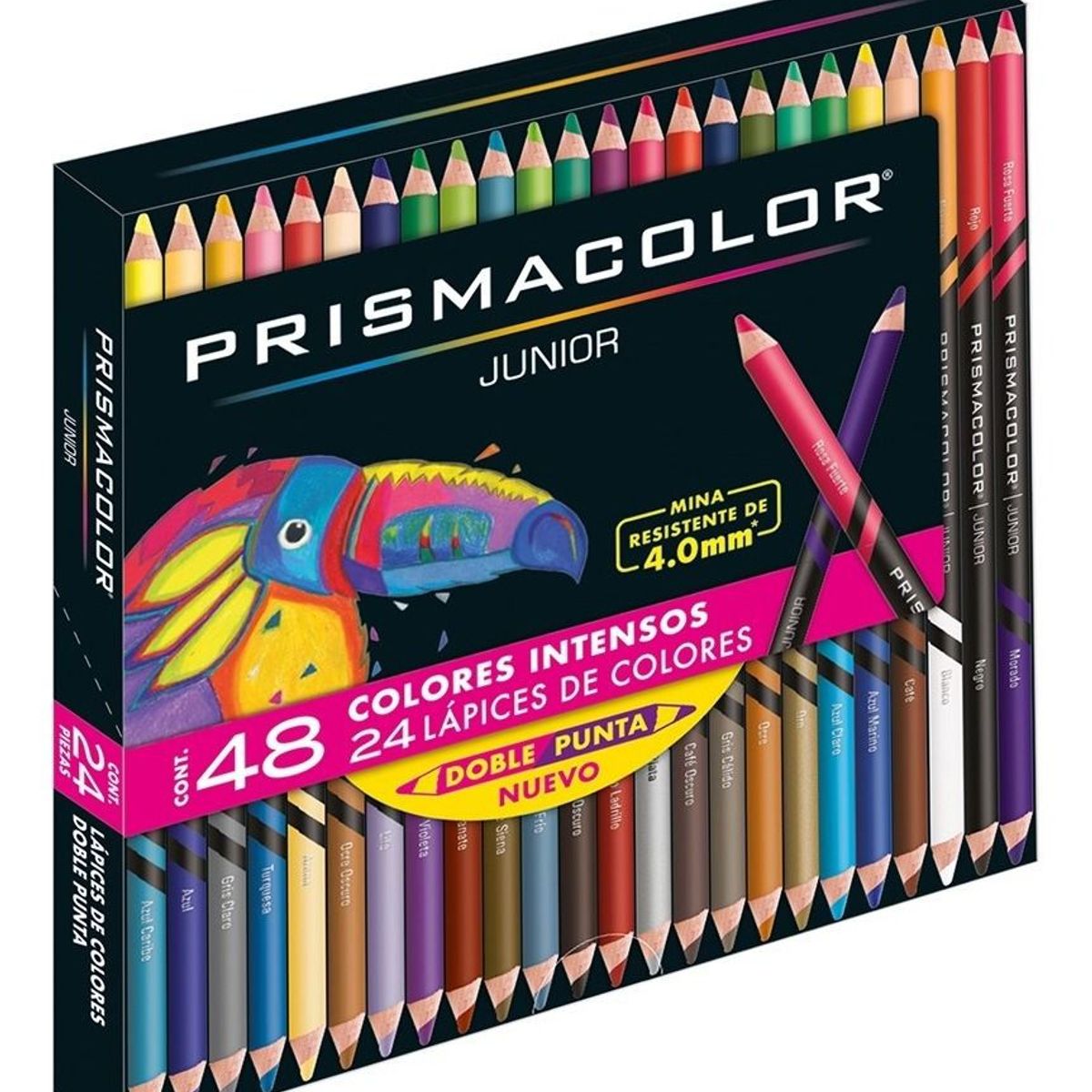 PRISMACOLOR - Colores Prismacolor Junior Doble Punta 4mm Caja X24