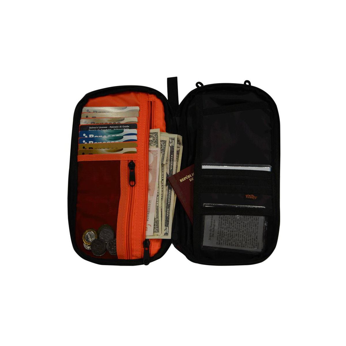 ECOLOGY - Porta Documentos Ideal Para Viajes Y Pasaporte Ecology
