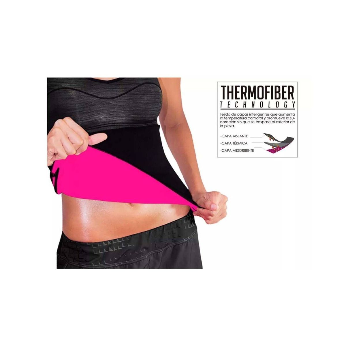 K6 - Faja cinturilla reductora moldeadora active shaper