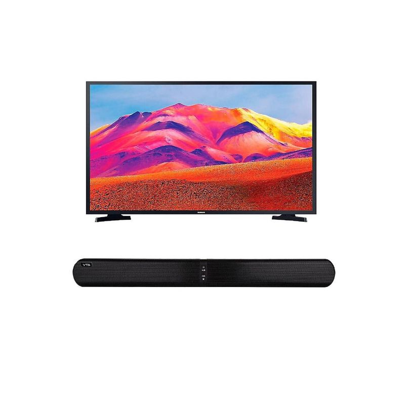 SAMSUNG - Televisor Samsung 40 Pulgadas LED Full HD y Barra de Sonido Bluetooth 20W  VTA