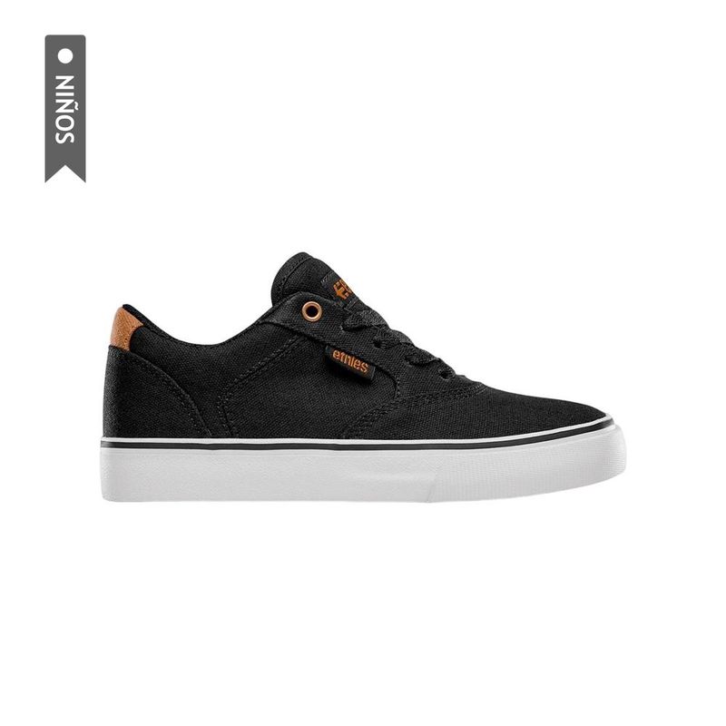 ETNIES - Tenis Etnies Blitz Para Niños-Negro