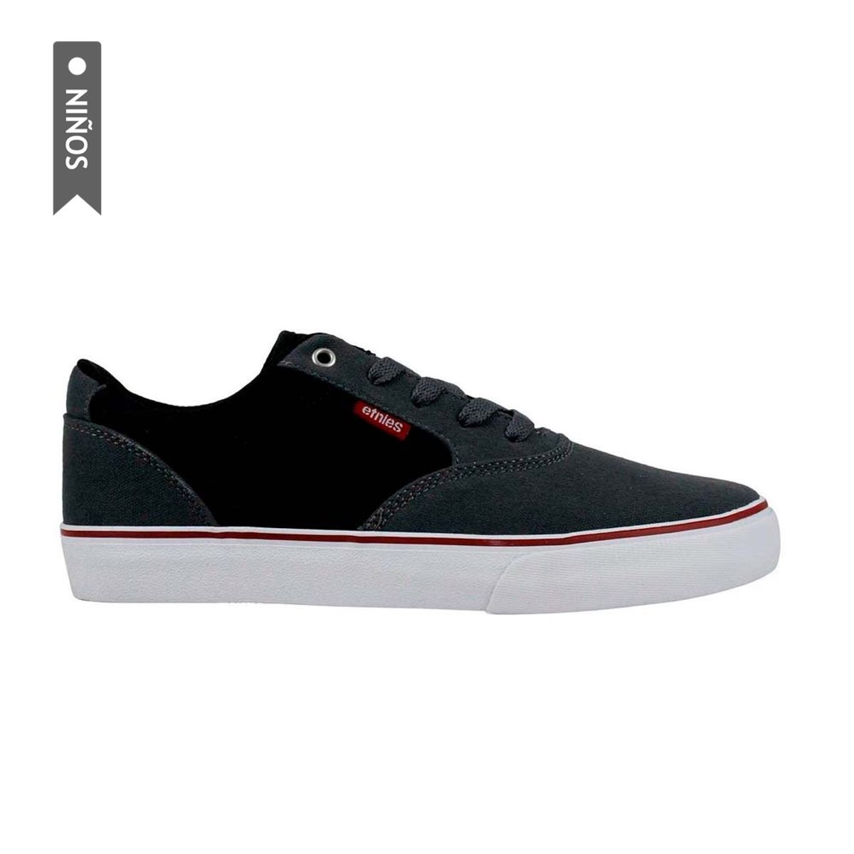 ETNIES - Tenis Etnies Blitz Para Niños-Gris