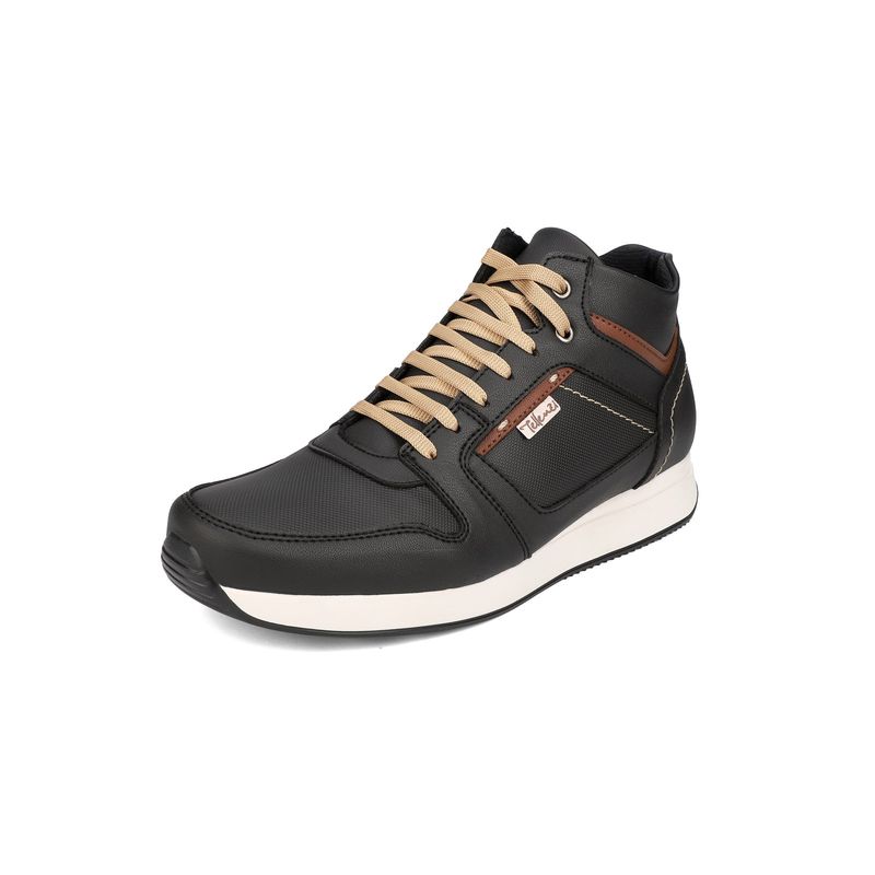 TELLENZI - Zapatos casuales tipo tenis tellenzi hombre F1986  Negro