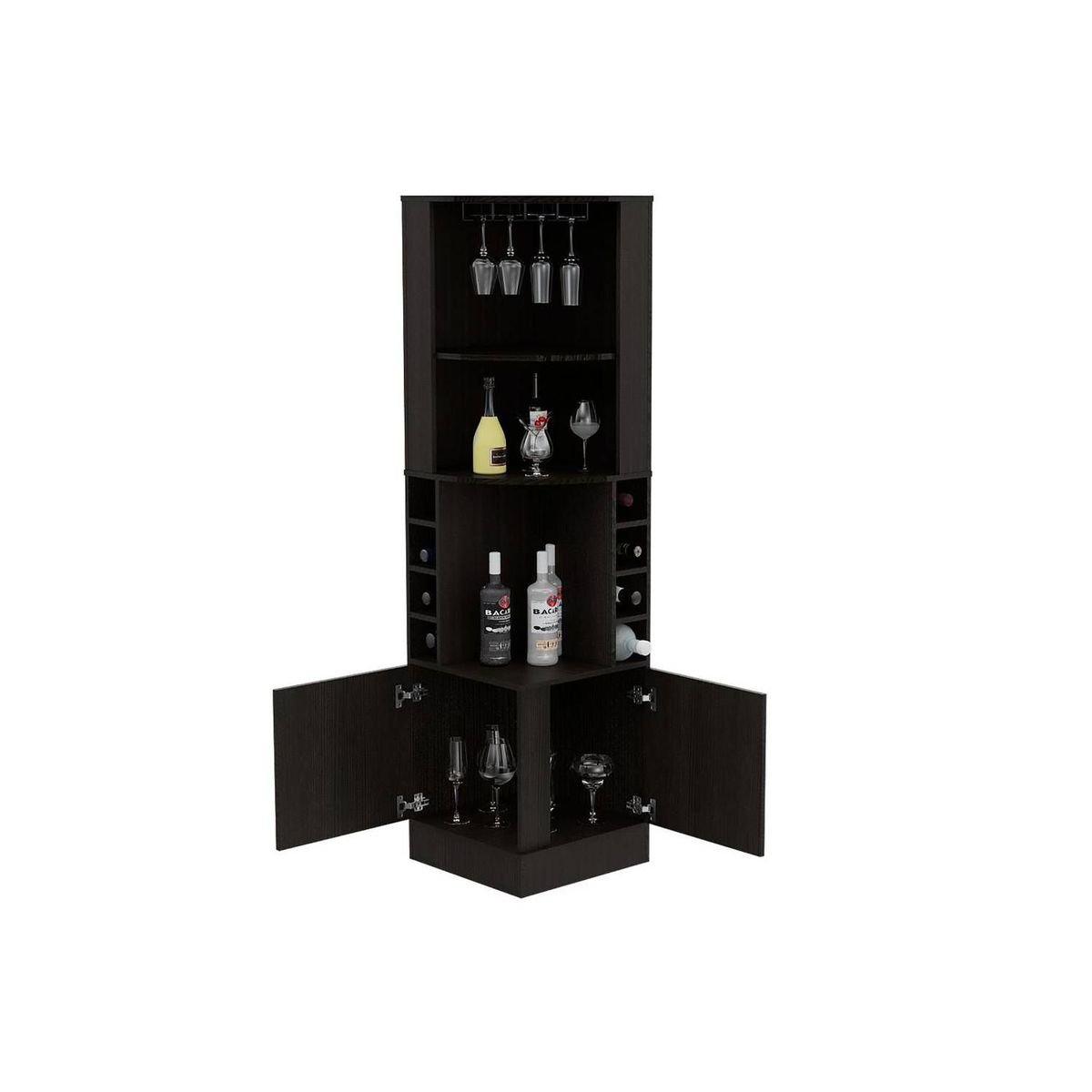 RTA DESIGN - Bar esquinero syrah wengue