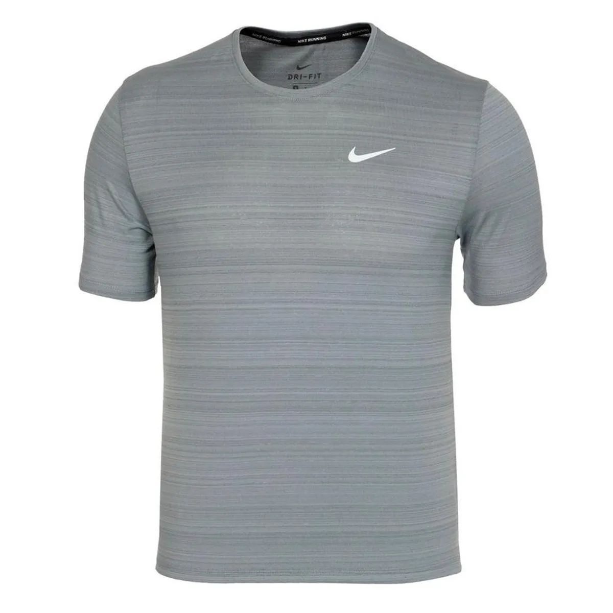 NIKE - Camiseta Nike Dri-fit Miler Hombre-Gris Claro