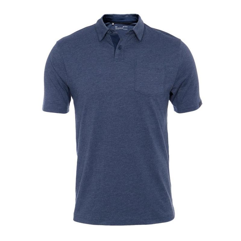 UNDER ARMOUR - Camiseta Polo Under Armour Chargerd-Azul