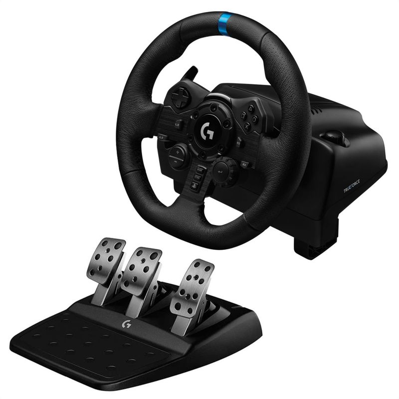 LOGITECH - Volante Carreras Trueforce Ps5 Y Ps4  Pc Logitech G923