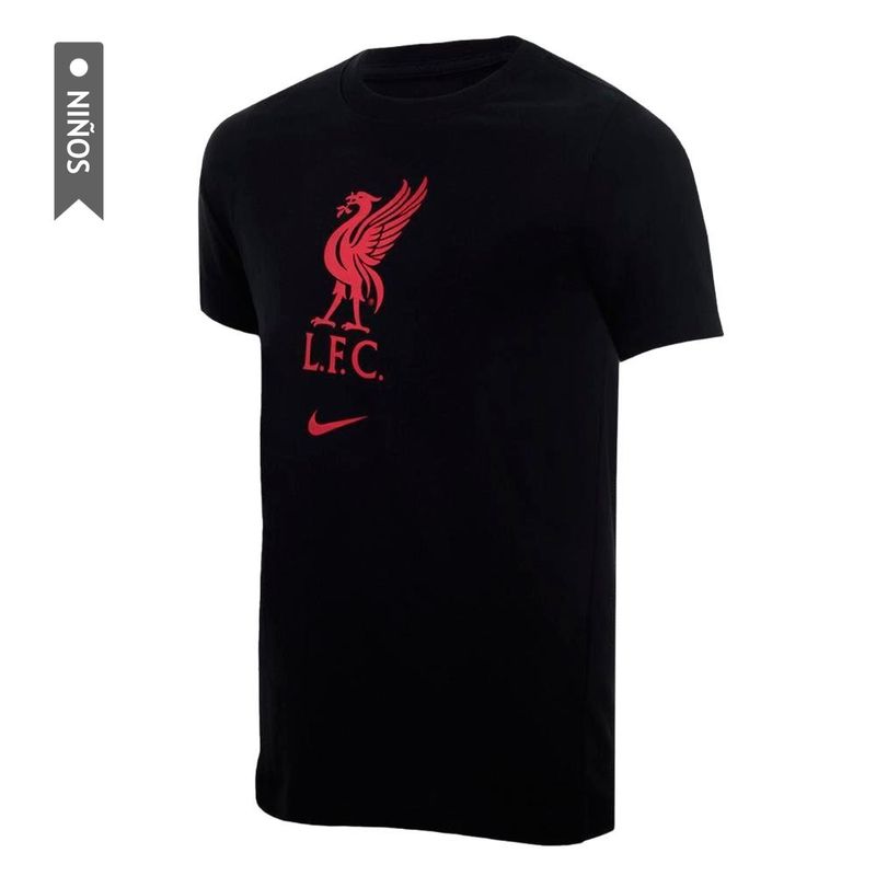 NIKE - Camiseta Nike Liverpool Fc Para Niños-Negro